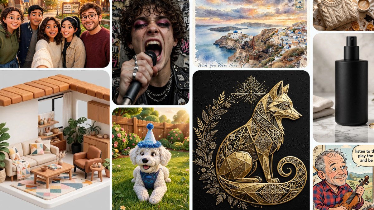 Muse Image AI social share preview with colorful Meta image generation examples